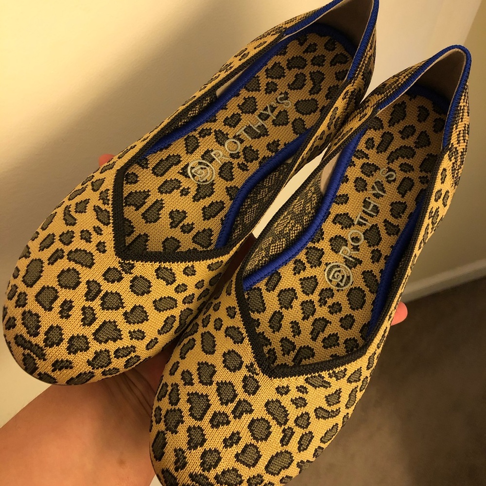 Spotted Rothy’s size 9. EUC